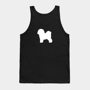 Bichon Frise Silhouette Tank Top